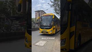 Anand Travels Volvo B8R 9600 Multiaxle AC Sleeper Bus heading towards Mangalore from Mumbai #bus