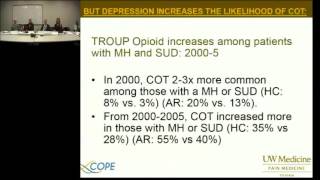 UW TelePain - Depression and Chronic Pain - Mark Sullivan, MD PhD 2016-03-16