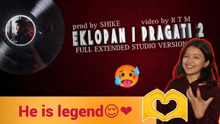 Reacting to EKLOPAN / PRAGTI 2||Prod by || @shike_studio @PHSYCOmusicG #reactionvideo #sayara