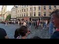 street symphony busking bliss at the edinburgh fringe festival