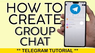 How to Create Telegraph Group | How to Create Group Chat on Telegram Messenger (2025)