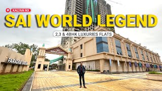 A88 | Paradise Sai World Legend Luxury Project in Mumbai Shahad, 2,3&4BHKLuxuries Flats Available