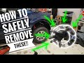 | HOW TO | Remove YOUR Wheel Hub Caps SAFELY! FORD 2017-2023 F250 F350 F450 **WATCH THIS AND LEARN**