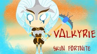 como dibujar skin de fortnite facil valkyrie fortnite skin - skins de fortnite dibujos kawaii