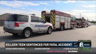 Killeen teen sentenced for fatal accident