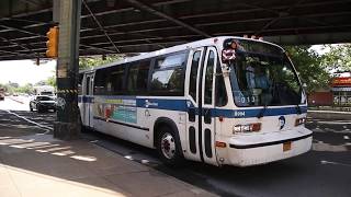 MTA Bus Q60 bus arriving at 48th St \u0026 Queens Blvd