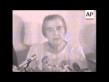 SYND-14/8/69 GOLDA MEIR HOLDS PRESS CONFERENCE