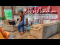 VLOG💖REALISTIC clean with me before I leave for a week + ASMR & packing✨cleaning motivation