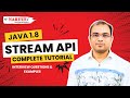 Java Stream API Complete Tutorial Interview Questions & Examples | Naresh IT