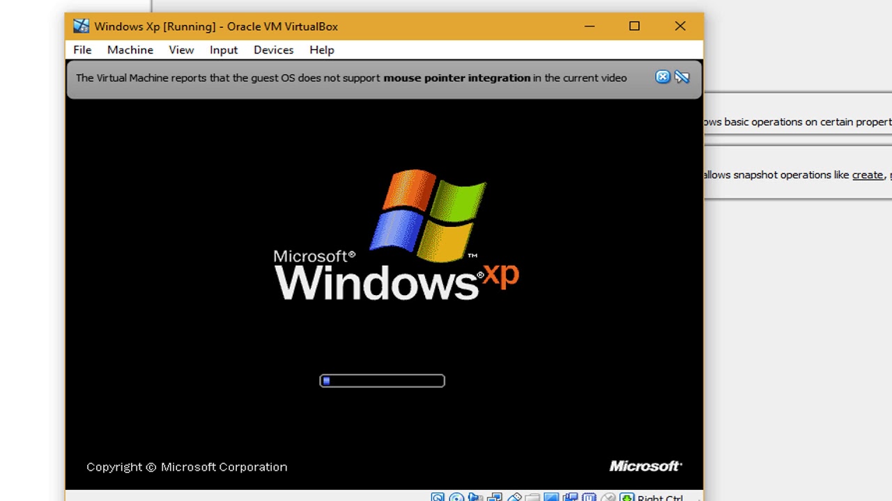 Windows XP Professional - Installation In Virtualbox 2021 - YouTube