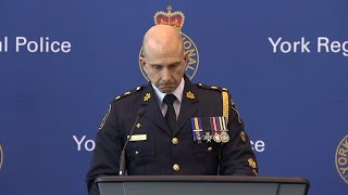 New OPP commissioner gets emotional when speaking about York Regional Police service