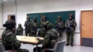 Finnish Defence Forces Using Flashbang