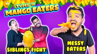 Types Of Mango Eaters | Funny Eaters | Hungry Birds
