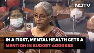 Union Budget 2022: In A First, Mental Health Gets A Mention In Budget Address
