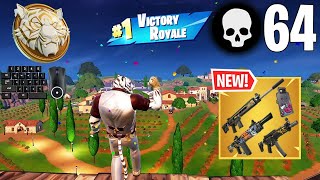 64 Elimination Solo Squads Wins Full Gameplay (Fortnite Chapter 5)