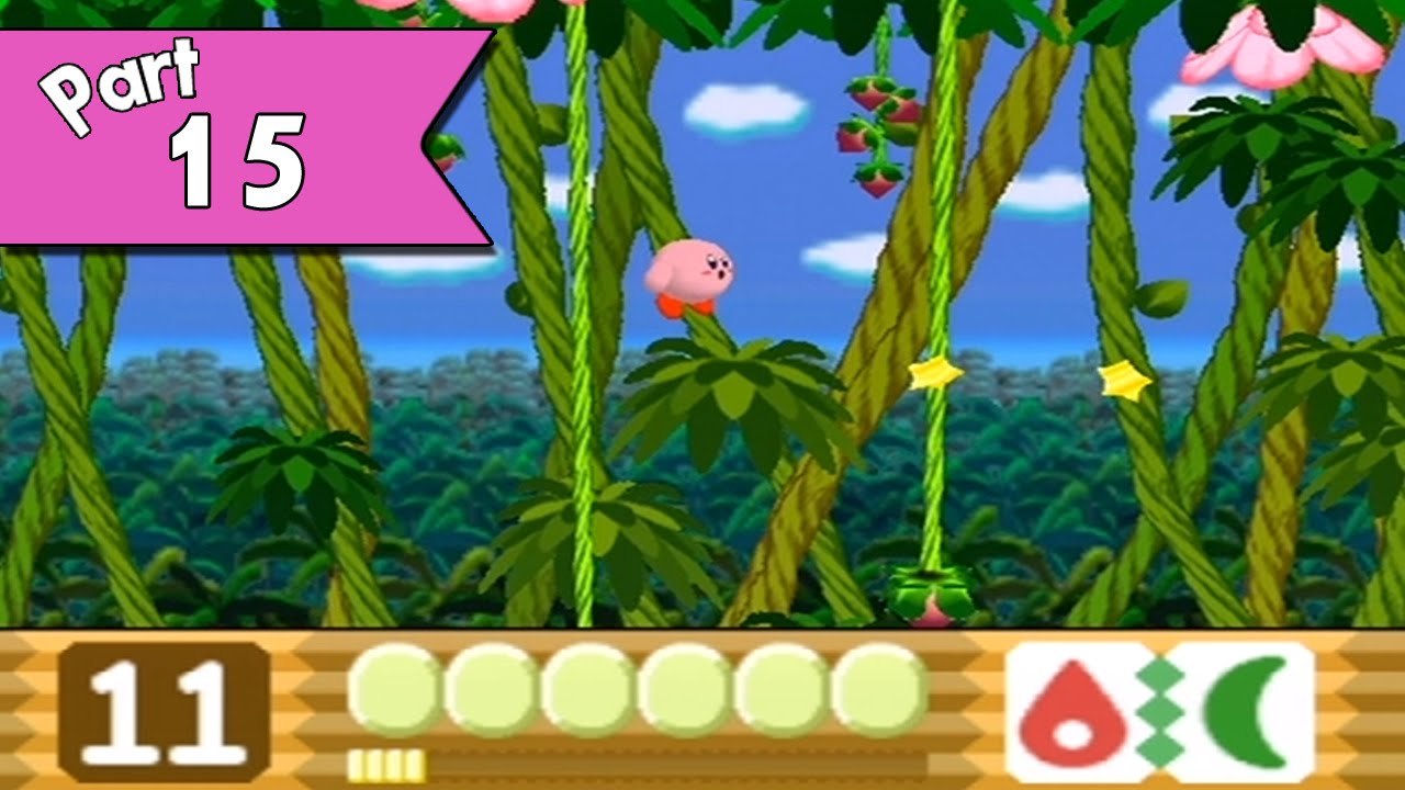 Kirby 64 REDUX Walkthrough (w/ Commentary) Part 15 - The Jungle! - YouTube