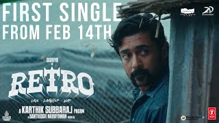 RETRO FIRST SINGLE ANNOUNCEMENT 🥵💥| SURIYA | TAMIL CINEMA INFO