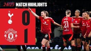 Five Consecutive Wins 🔥 | Man Utd v Tottenham | Highlights