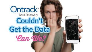 OnTrack Data Could Not Recover this iPhone, Can iPad Rehab?