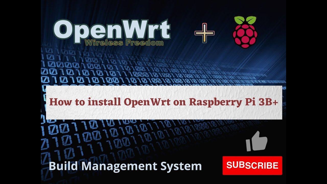 OpenWRT On Raspberry Pi 3 Model B+ || Installation Using SD Card - YouTube