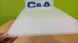 10mm Opal Polycarbonate Sheet