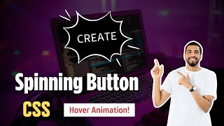 Create a Stunning CSS Loading Button with Spinning Animation on Hover 🚀