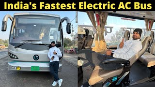 Dehradun to Delhi ISBT Electric AC Bus Journey | It is Faster Than Shatabdi Express | Non Stop Bus