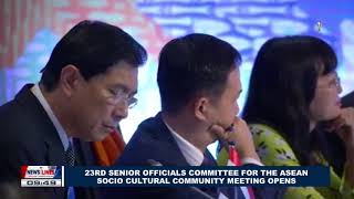 23rd Senior Officials Committee for the ASEAN Socio Cultural Community Meeting opens