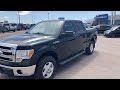 2014 FORD F-150 4WD SuperCrew 5-12 Ft Box XLT - Black - STOCK NUMBER N2478M