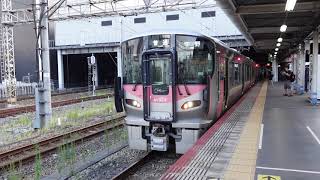 【岡山駅・227系Urara②】宇野みなと線6：15発普通宇野行※茶屋町からワンマン運転