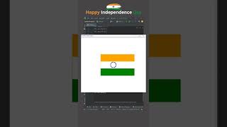 🇮🇳 Drawing the national flag of India using turtle in python | HAPPY INDEPENDENCE DAY EVERYONE 🇮🇳