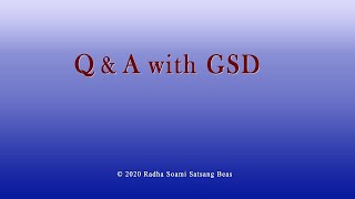 Q & A with GSD 019 with CC