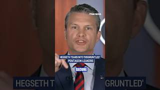 Pete Hegseth rips 'disgruntled former employees' for Signal accusations #hegseth #fox #trump #news