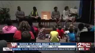 KJRH Ch. 2 News at 6 p.m. Features Tulsa Shock Storytime