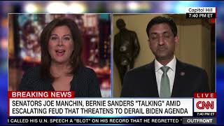 Ro Khanna on Erin Burnett OutFront on CNN discussing infrastructure and the Build Back Better Act