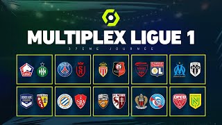 🔴 MULTIPLEX L1 avec PSG - Reims, Lille - ASSE, Monaco - Rennes, Nîmes - OL, etc..