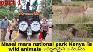 Masai mara national park Kenya | Uma Telugu Traveller