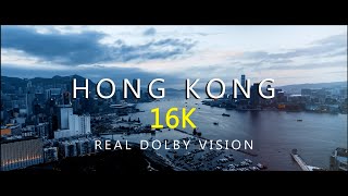 HONG KONG | Real Dolby Vision | 16K HDR | Scenic Relaxation Film with Calming Music