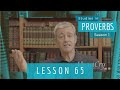 Studies in Proverbs | Chapter 3 | Lesson 28