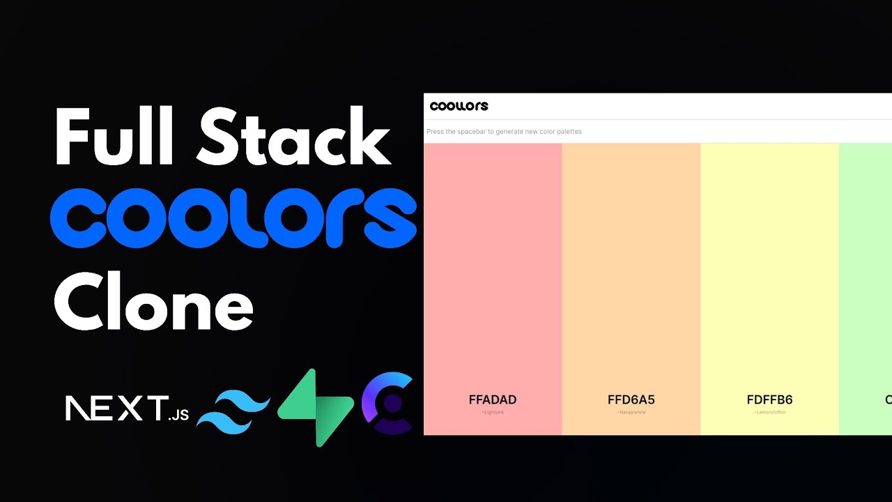 Build And Deploy A Full Stack Coolors Clone With Nextjs 14, Supabase ...