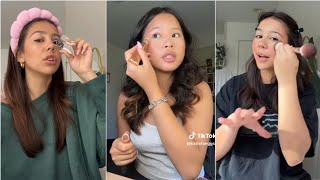 🌟GRWM TikTok Makeup Compilation🎀 | Best Beauty Inspo \u0026 GIRL TALK💕