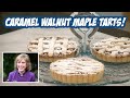 Caramel Maple Walnut Tarts Baking Tutorial with Chef Gail Sokol. Full Recipe and Instructions!