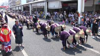 第60回よさこい祭り本祭1日目(2013/8/10) 「セントラルグループ踊り子隊」