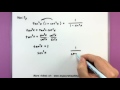 trigonometry proving trig identities