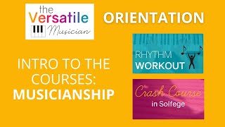 The Versatile Musician Courses Tour:  Rhythm Workout and Crash Course in Solfege