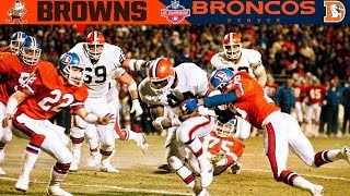 "The Fumble" (Browns vs. Broncos, 1987 AFC Championship) | NFL Vault Highlights