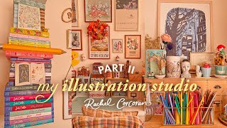 Illustration Studio Tour II ✿ Artist Studio & Small Business Owner, Irish Illustrator Day In My Life