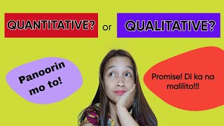 QUANTITATIVE RESEARCH vs. QUALITATIVE RESEARCH: Characteristics and Differences // Research Guru Ph