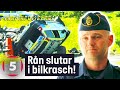 Väpnat rån slutar i katastrofal bilkrasch för både rånarna och poliserna | Trafikpoliserna | Kanal 5