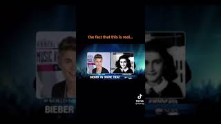 Justin Bieber Said This About Anne Frank?!😳 #shorts